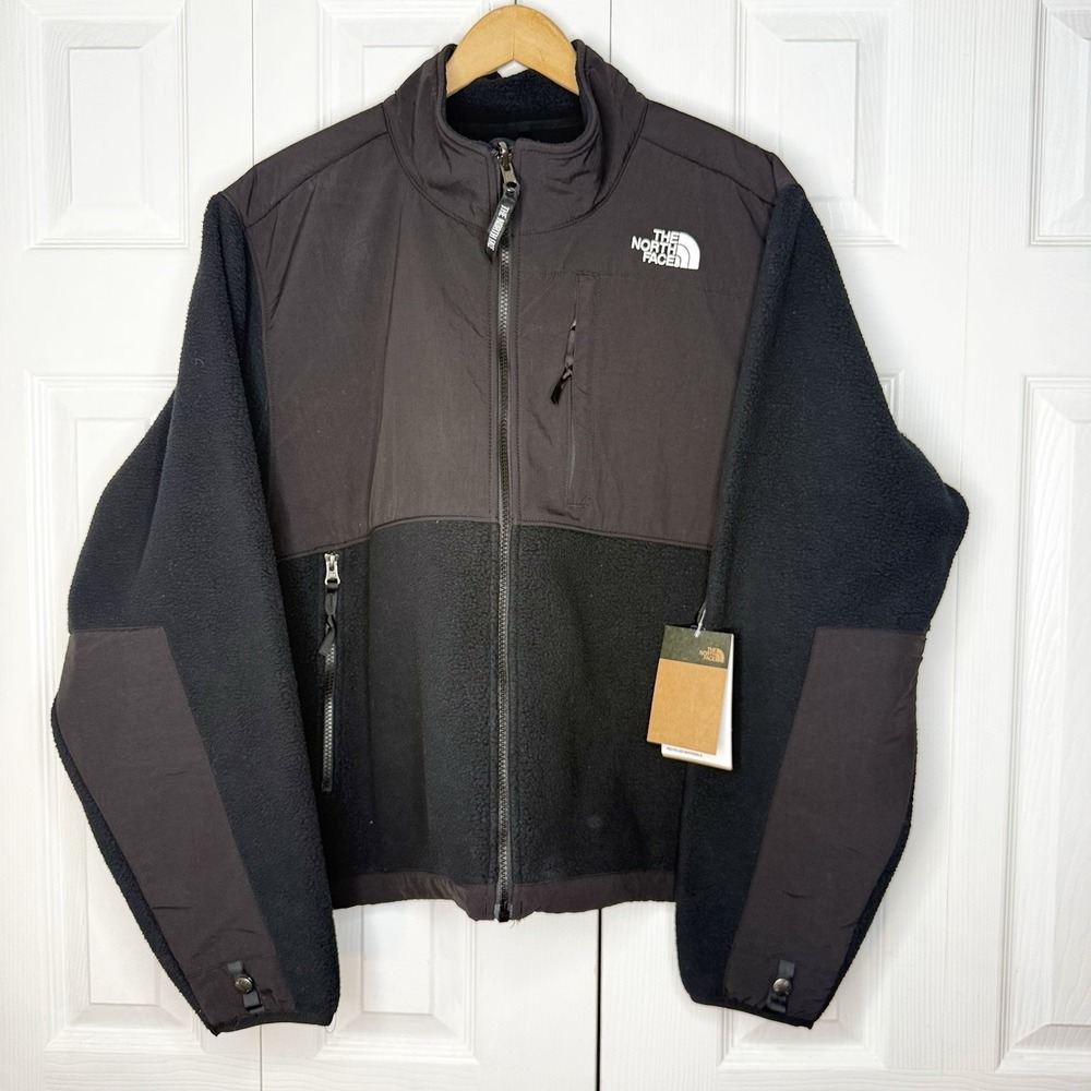 NWT The North Face Women's Denali Fleece Jacket XXL Black Polartec‎ Full Zip NEW